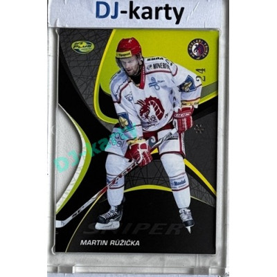 2011/12 OFS #Sniper01 Martin Růžička Sniper Die Cut Silver 24/xx