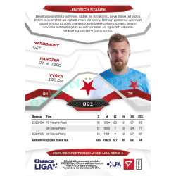 2025/26 Sportzoo Chance Liga 1. série #001 Jindřich Staněk