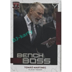 2022/23 Sportzoo ELH 2. série #BB-06 Tomáš Martinec Bench Boss