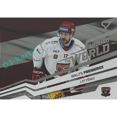 2023/24 Sportzoo ELH 2. serie #AW-05 Ralfs Freibergs Around The World