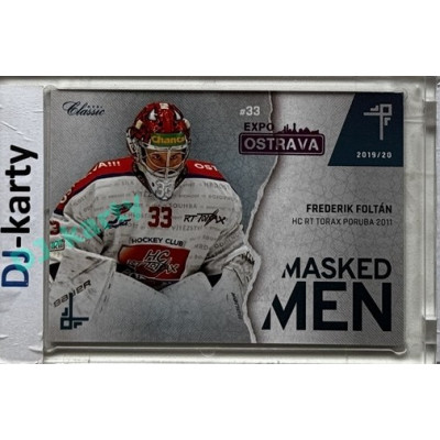 2019/20 OFS Chance liga #MM-FFO Frederik Foltán Masked men Expo Ostrava