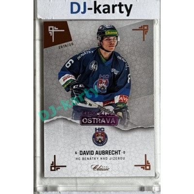 2019/20 OFS Chance liga #248 David Aubrecht Expo Ostrava