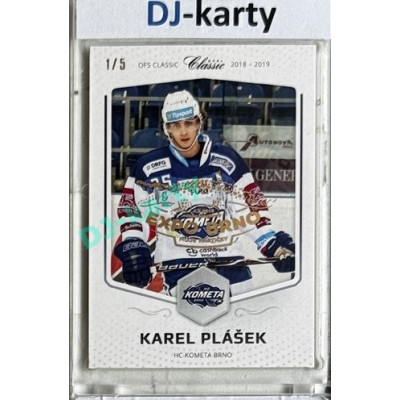 2018/19 OFS #277 Karel Plášek Expo Brno x/5