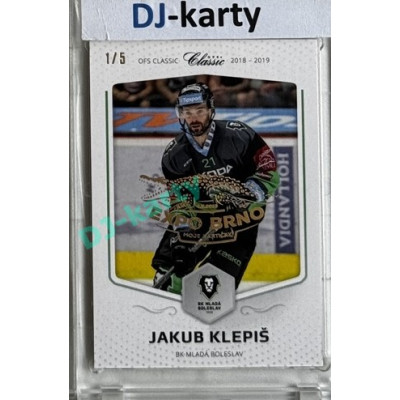 2018/19 OFS #189 Jakub Klepiš Expo Brno x/5