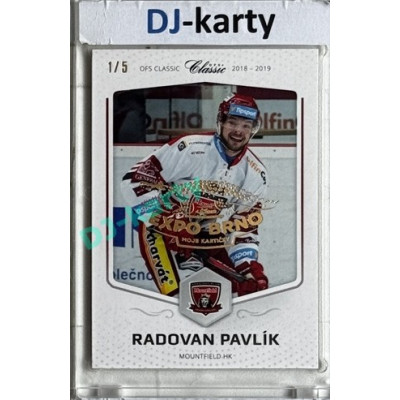 2018/19 OFS #256 Radovan Pavlík Expo Brno x/5