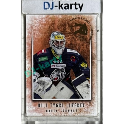 2013 Masked Stories #133 Marek Schwarz Expo Cards Day