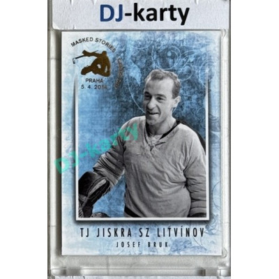 2013 Masked Stories #026 Josef Bruk Expo Cards Day