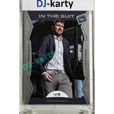 2021/22 MK reprezentace #ITS-05 Tomáš Hertl In the Suite 1 of 88