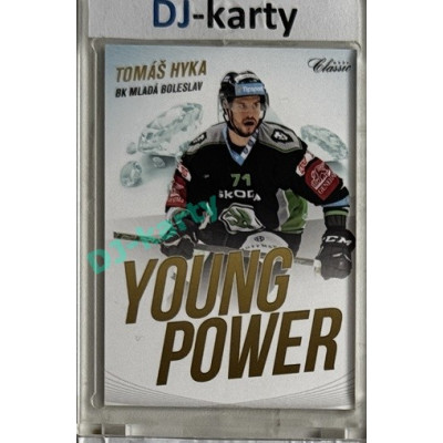 2016/17 OFS Tomáš Hyka #YP-09 Young Power 1of100 (matná)