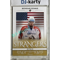2016/17 OFS Nicholas Schaus #SI-42 xx/100 Strangers on the Ice (matná)