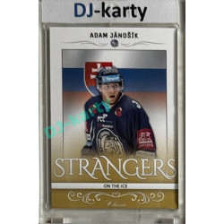 2016/17 OFS Adam Jánošík #SI-46 xx/100 Strangers on the Ice  (matná)