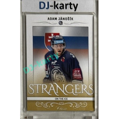 2016/17 OFS Adam Jánošík #SI-46 xx/100 Strangers on the Ice  (matná)