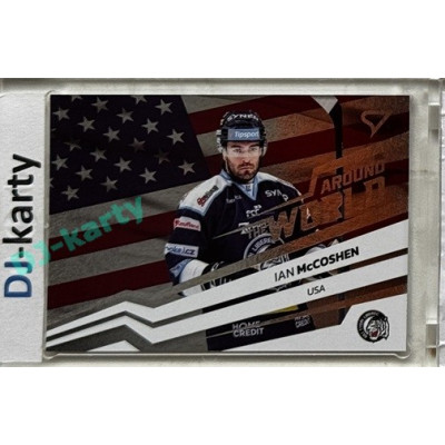 2023/24 Sportzoo ELH 2. serie #AW-19 Ian McCoshen Around The World