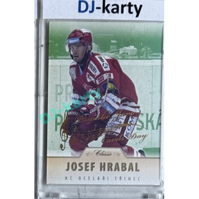 2015/16 OFS #278 Josef Hrabal Cards Day Pražské Jaro