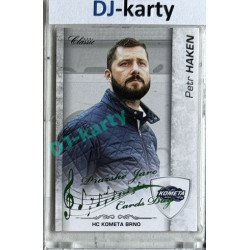 2017/18 OFS #318 Petr Haken Cards Day Pražské Jaro