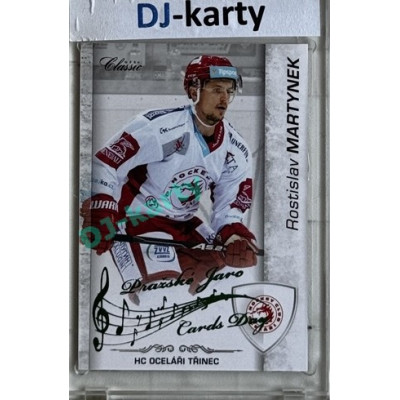 2017/18 OFS #431 Rostislav Martynek Cards Day Pražské Jaro