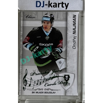 2017/18 OFS #369 Ondřej Najman Cards Day Pražské Jaro