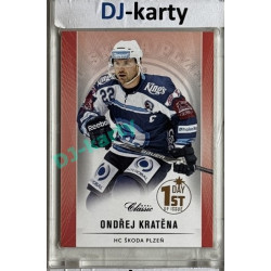 2016/17 OFS #084 Ondřej Kratěna 1st Day of Issue