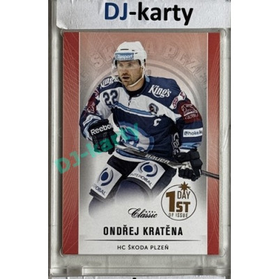 2016/17 OFS #084 Ondřej Kratěna 1st Day of Issue