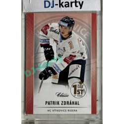 2016/17 OFS #023 Patrik Zdráhal 1st Day of Issue