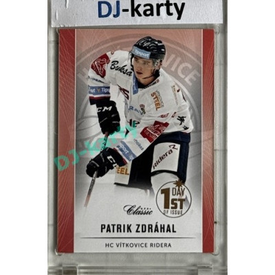 2016/17 OFS #023 Patrik Zdráhal 1st Day of Issue