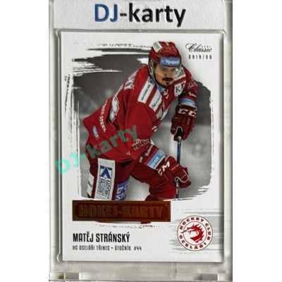 2019/20 OFS #007 Matěj Stránský Hokej-karty
