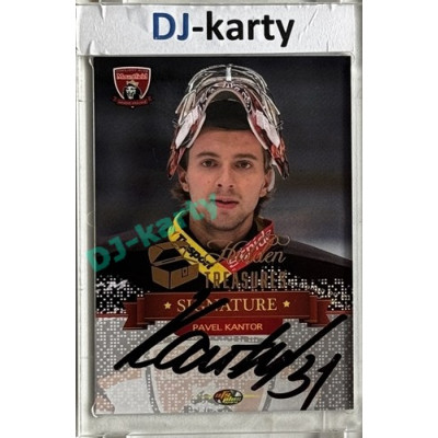 2013/14 OFS Pavel Kantor #SIGN43 Signature Silver Hidden Treasures 02/10