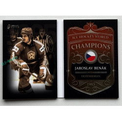 LC Legacy collection 1985 #BOL-03 Jaroslav Benák Booklet of Legacy Platinum 1of1