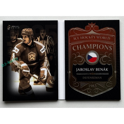 LC Legacy collection 1985 #BOL-03 Jaroslav Benák Booklet of Legacy Platinum 1of1