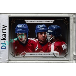 LC Legacy collection 1985 #LC-74 Jaroslav Benák, Liří Lála, Jiří Králík Black 1of1 