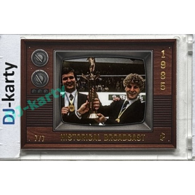 LC Legacy collection 1985 #HB-05 Dárius Rusnák, Pavel Richter Historical Broadcast Matt Gold 7/7