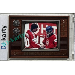 LC Legacy collection 1985 #HB-56 Jaromír Šindel, Jiří Králík Historical Broadcast Velvet Platinum 7/7