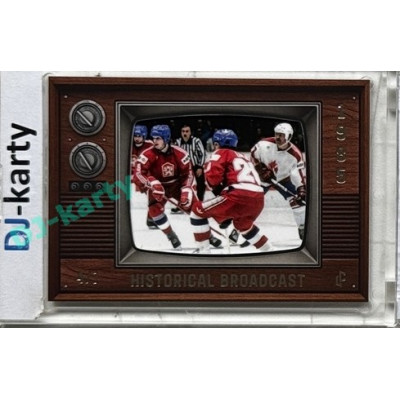 LC Legacy collection 1985 #HB-45 Jaroslav Benák, Jiří Lála, John Anderson Historical Broadcast Velvet Platinum 4/7