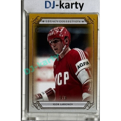 LC Legacy collection 1985 #LC-81 Igor Larionov Gold 5/6