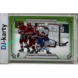 LC Legacy collection 1985 #LC-83 Vjačeslav Bykov, Alexandr Skvorcov, Jamie Macoun Green 6/9
