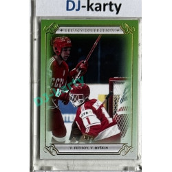 LC Legacy collection 1985 #LC-76 Vjačeslav Fetisov, Vladimír Myškin Green 4/9