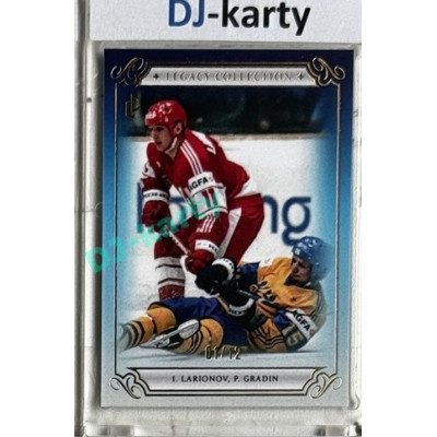 LC Legacy collection 1985 #LC-79 Igor Larionov, Peter Gradin Blue 01/12