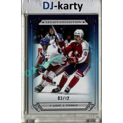 LC Legacy collection 1985 #LC-41 Vincent Lukáč, Steve Yzerman Blue 03/12
