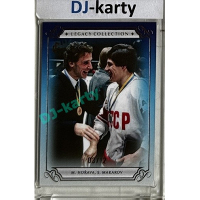 LC Legacy collection 1985 #LC-67 Miloslav Hořava, Sergej Makarov Blue 03/12