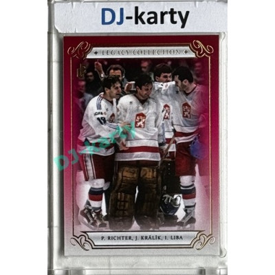 LC Legacy collection 1985 #LC-02 Jiří Králík, Igor Liba, Pavel Richter Red (bez limitu)