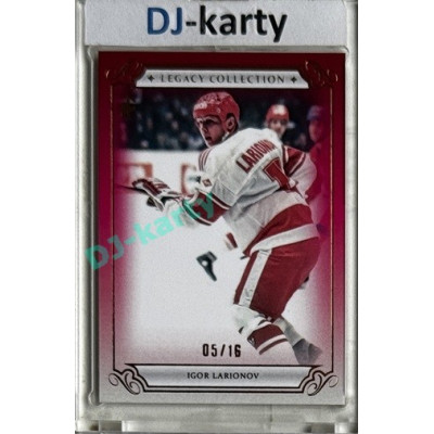 LC Legacy collection 1985 #LC-80 Igor Larionov Red 05/16