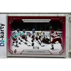 LC Legacy collection 1985 #LC-46 Jaromír Šindel, Andrej Chomutov Red 01/16