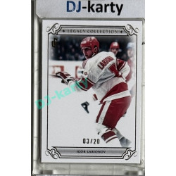 LC Legacy collection 1985 #LC-80 Igor Larionov White 03/20