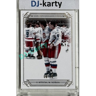 LC Legacy collection 1985 #LC-58 Vladimír Růžička, Miloslav Hořava White 06/20