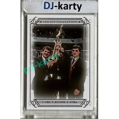 LC Legacy collection 1985 #LC-20 Igor Liba, Pavel Richter, Eduard Uvíra White 11/20