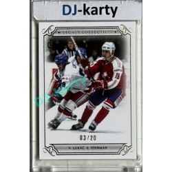 LC Legacy collection 1985 #LC-41 Vincent Lukáč, Steve Yzerman White 03/20