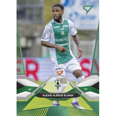 2025/26 Sportzoo Chance Liga 1. série #057 ALEXIS ALÉGUÉ ELANDI Green