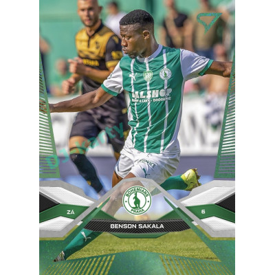 2025/26 Sportzoo Chance Liga 1. série #092 BENSON SAKALA Green