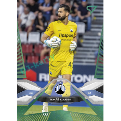 2025/26 Sportzoo Chance Liga 1. série #097 TOMÁŠ KOUBEK Green