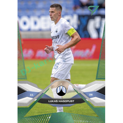 2025/26 Sportzoo Chance Liga 1. série #103 LUKÁŠ MASOPUST Green